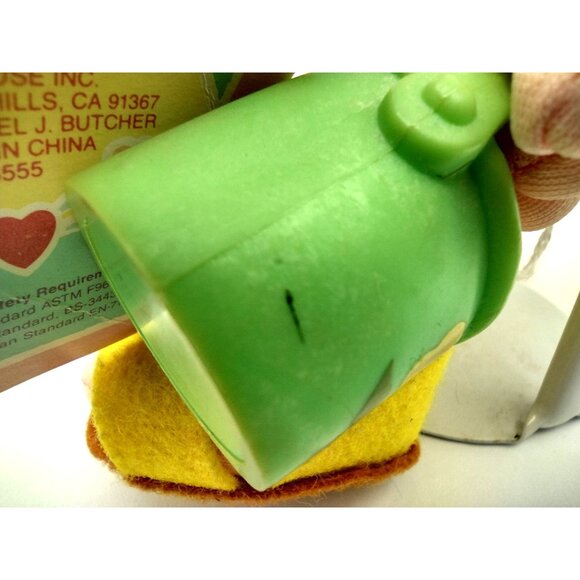 Precious Moments June Doll 1988 Applause Vintage Metal Stand Pail Summer Tags - Picture 7 of 12